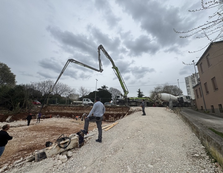 Fotografija izvedbe gradnje